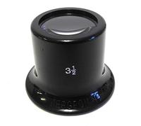 BERGEON 4422-3.5 Occhiali da vista per orologiai in plastica con ingrandimento 2.8X, Classico