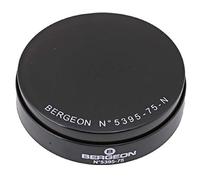 Bergeon 5395-75-N - Cuscino per cassa dell'orologio in gel morbido, 75 mm, colore: Nero