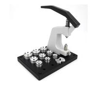 Bergeon 5500-C - Pressa per orologio con 10 fustelle affusolate per orologiaio