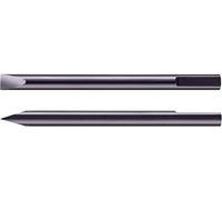 BERGEON 6899-T-100 - 2 lame di ricambio in acciaio inox per orologiai, diametro 1,00 mm, colore: Nero, Nero