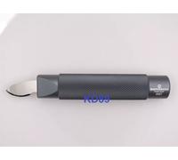 BERGEON 6987 Apri Scatole / Coltello, Con Manico In Alluminio Eloxato