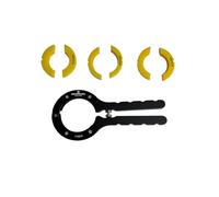 Bergeon 7152-3 - Pinza per rimuovere lunette rotanti, strumento orologiaio, adatta per orologi subacquei