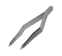 Bergeon 7825 Compatible Stainless Steel Watch Band Clasp Pliers, Ergonomic Spring Bar Removal Tool for Watch Repair