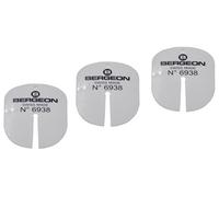 Bergeon - Set di 3 fogli di plastica protettivi per quadrante, fabbricati in Svizzera 6938
