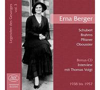 Berger Erna - Lieder Arias (2 CD)