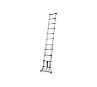 BERGER Scala Telescopica Alluminio 3,2m, Portata Max 150kg | Pieghevole con Stabilizzatore, Allungabile, Portatile e Salva Spazio, Scala Pieghevole