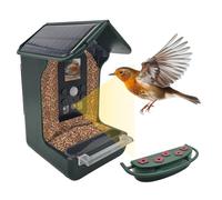 Berger & Schröter | Bird-Futterhaus mit 1080P Camera Solar Wasserabbeke 940nm IR LED Video/Foto Automatiche di uccelli Rilevamento del movimento visione notturna