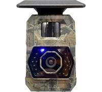 Berger & Schröter | Mini WiFi fotocamera selvagge 32 MP, pannello solare 0,75 W, 940 nm, visione notturna a infrarossi, batteria al litio da 5200 mAh, fotocamera per animali selvatici, scatto 0,2 s