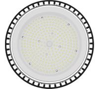 Berger & Schröter - Faretto LED UFO High Bay Light, 200 W i efficienza energetica D, 24000 lumen, luce bianca 6500 K, IP66, illuminazione industriale