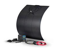 BERGER | Set Pannelli Solari Flessibili 100W Deluxe Flex - Pannello Solare Pieghevole con Regolatore MPPT 20A, Alta Efficienza 23%, Pannello Solare Portatile Campeggio per Camper, Barche e Tetti