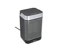 BERGER | Stufetta Elettrica Da Bagno in Ceramica Con Telecomando, Timer, Protezione Antiribaltamento, Riscaldamento Rapido, Stufa Elettrica Basso Consumo, Modalità Eco, Silenziosa, Per Piccole Stanze