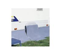 Berger Telo protettivo per ruote Camper caravan, grigio, 75x75cm | Copertura antivento, Grembiule ruote, Protezione per roulotte, Skirting antivento