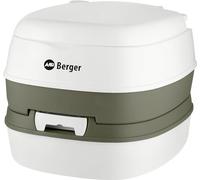 BERGER | WC Portatile per Adulti - Toilette Chimico da Campeggio con Serbatoio Raccolta 14L e Acqua Dolce 15L, WC Chimico Portatile, Water Portatile facile da trasportare per Viaggio e Campeggio