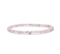 BERGERLIN Bracciale in vera pietra naturale con perla in argento sterling 925 - Bracciale di perle per donne e uomini con certificato di autenticità