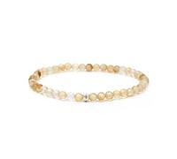 BERGERLIN Bracciale in vera pietra naturale con perla in argento sterling 925 - Bracciale di perle per donne e uomini con certificato di autenticità