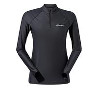 Berghaus T-Shirt Tecnica Strato Base 24/7 Mezza Zip Manica Lunga Donna