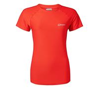 Berghaus 24/7 T-Shirt Base Layer Tech a Manica Corta da Donna, Poinciana, L