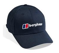 Berghaus Berretto da Baseball da Uomo con Logo | Regolatore a Scatto, Grigio, Taglia Unica