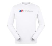 Berghaus Big Logo Maglietta per Uomo, Pure White, XL