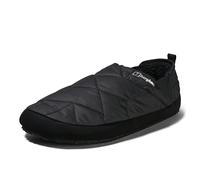 Berghaus Bothy Slipper 2.0, unisex, foderate in caldo pile, idrorepellenti, Jet Black Grigio Gessato, 3/4 UK