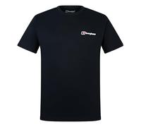 Berghaus Class Logo Maglietta per Uomo, Black/Black, 2XL
