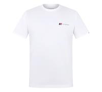 Berghaus Class Logo Maglietta per Uomo, Pure White, XS