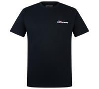 Berghaus Class Logo Maglietta per Uomo, Black/Black, L