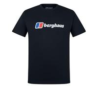 Berghaus Class XL-Logo Maglietta per Uomo, Black/Black, M