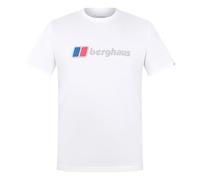 Berghaus Class XL-Logo Maglietta per Uomo, Pure White, 2XL