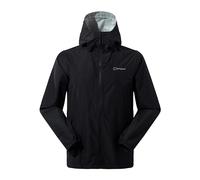 Berghaus Deluge Pro 3.0 Giacca per Uomo, Nero/Nero, XL