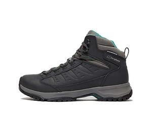 Berghaus Explorer Active M Gore-tex Walking Boots - Stivali da escursionismo alti Donna, Nero (Black/Dark Grey Bk2), 38.5 EU
