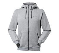 Berghaus Felpa con Cappuccio da Uomo con Logo e Zip Intera, Maggiore Calore, Extra Comoda (Confezione da 1)