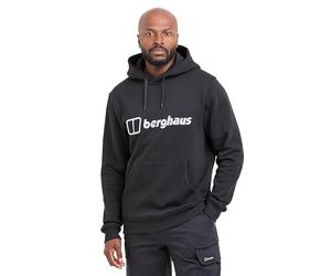 Berghaus Felpa con Cappuccio da Uomo con Logo, Maggiore Calore, Extra Confortevole, in Pile (Confezione da 1)