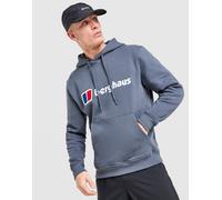 Berghaus Felpa con Cappuccio Logo, blu XXL