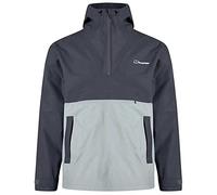 Berghaus Giacca impermeabile da uomo con mezza zip, resistente, traspirante