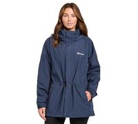 Berghaus Glissade Giacca Impermeabile Interattiva, Donna, Black/Black, 8