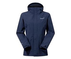 Berghaus Hillwalker InterActive Giacca impermeabile in Gore-Tex da donna, Dusk/Navy Blazer, XS