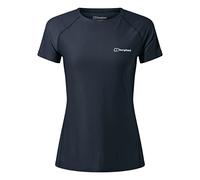 Berghaus Maglietta A Maniche Corte 24/7 Crew Tech Baselayer, Nero, 18 Donna