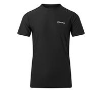 Berghaus Maglietta A Maniche Corte 24/7 Crew Tech Baselayer, Nero, XXL Uomo