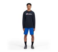 Berghaus Big Logo Maglietta per Uomo, Black/Black, M
