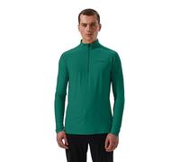Berghaus Maglietta a Maniche Lunghe da Uomo 24/7 Base Zipls, Verde Prato, 3XL