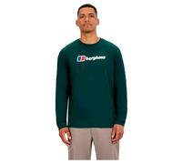 Berghaus Big Logo Long Sleeve T-shirt Verde L Uomo