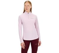 Berghaus Maglietta da Donna 24/7 Base Zipls a Maniche Lunghe, Dawn Pallido, 14
