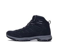 Berghaus Men’s Expeditor Trek 2.0 Hiking Boots with High Traction Opti-Stud Sole & Cushioned Footbed, Durable Suede & Mesh Upper, Waterproof, Breathable, Walking & Trekking Footwear, Grey, UK9
