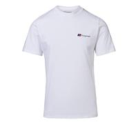 Berghaus Organic Clas Logo Tee, Maglietta a Maniche Corte Uomo, Bianco (Pure White), XL