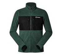 Berghaus Prism Guide Giacca di Pile per Uomo, Peak/Jet Black, XS
