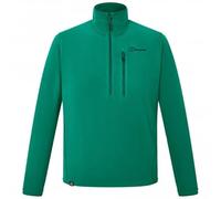 Berghaus Prism Micro Polartec - Giacca in pile con mezza zip, da uomo, colore verde prato, L
