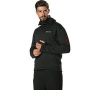 Berghaus Privatale Moutain 2.0 - Giacca in pile con cappuccio (confezione da 1), Uomo, 422282C63, Carbonio/nero., XL