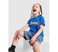 Berghaus Set da 2 Maglietta e Pantaloncini Grid Bambino, blu 4-5Y