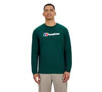 Berghaus - T-Shirt a Maniche Lunghe da Uomo con Grande Logo